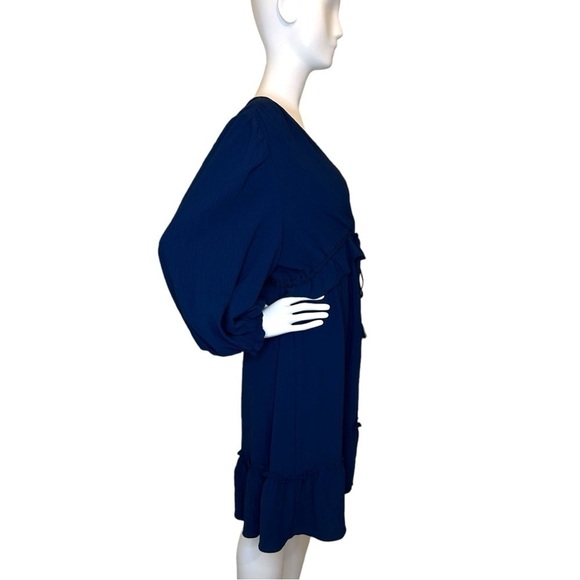 Max Studio London Women’s Sapphire Above The Knee Midi Peplum Dress Size XL - Picture 6 of 11